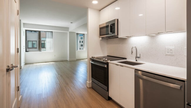 Kitchen with Stainless Steel Appliances - Third Square