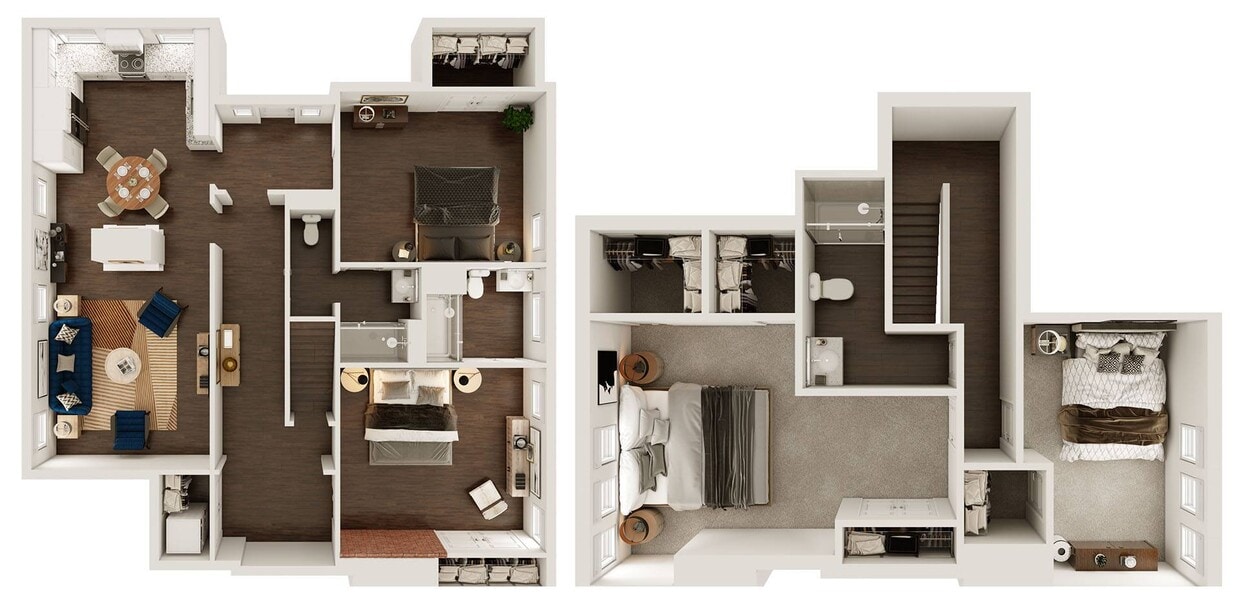 Floor Plan - D1 - SECOND AVE