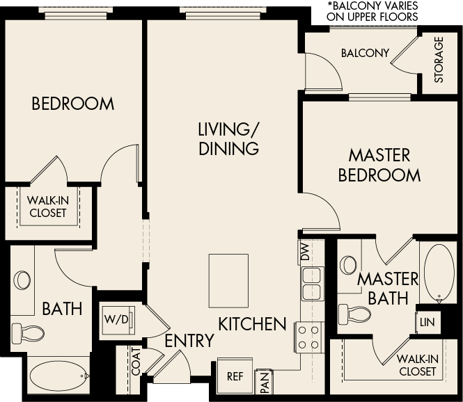 Floor Plan - 22B: The Matisse