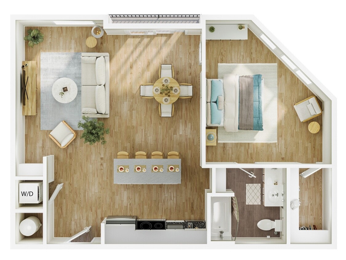Floor Plan - A1F - White Buffalo