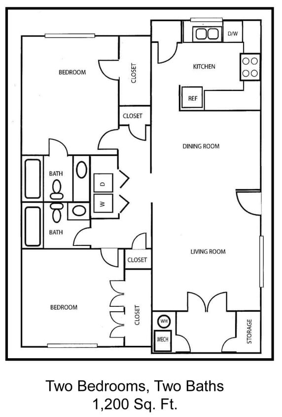 2BR/2BA - CSB1