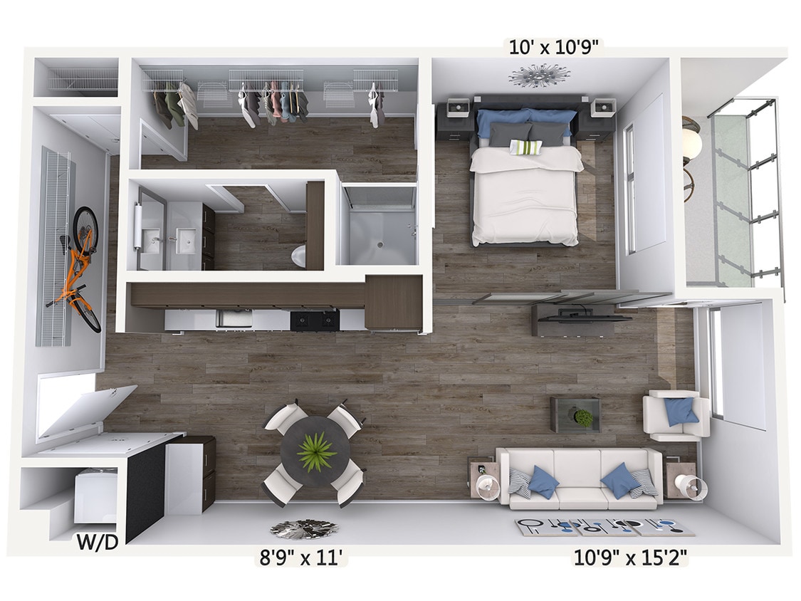 Floor Plan - A3-709