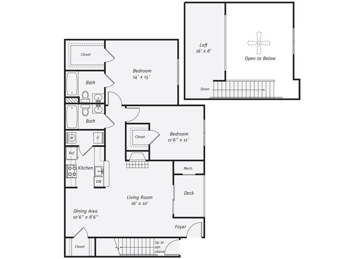 Floor Plan - B2LR