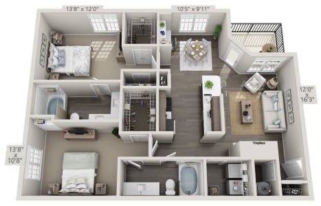 Floor Plan - Evergreen