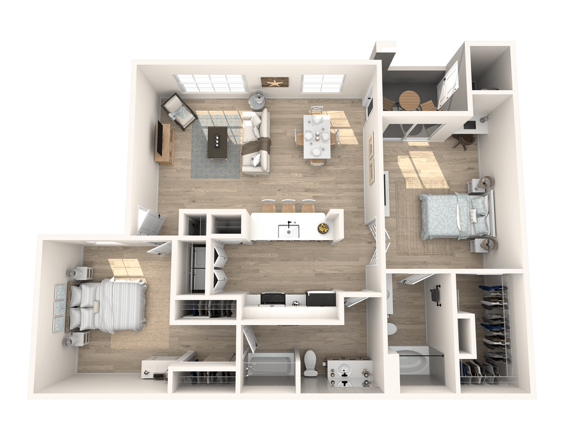 Floor Plan - The Hideaway Renovation