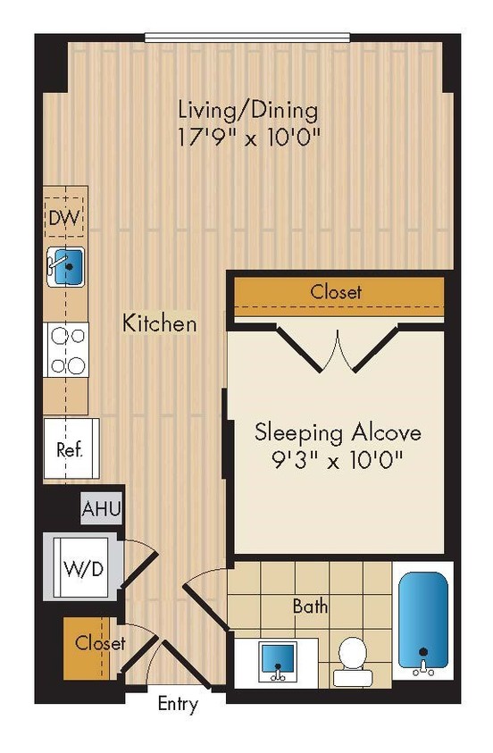 Floor Plan - Studio-S4b