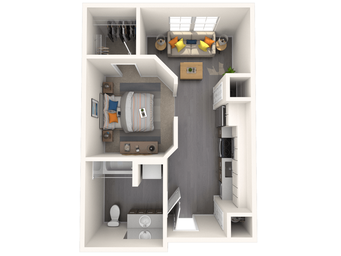 Floor Plan - S1 - Studio