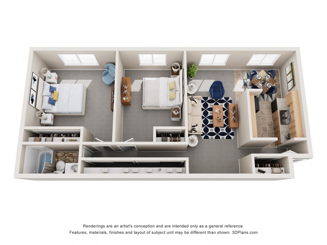Floor Plan - 2 Bedroom