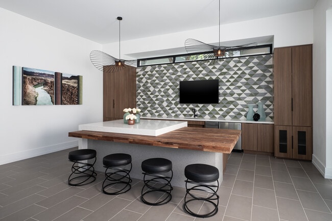 Clubhouse Kitchen - Arrowhead Summit Apartment Homes