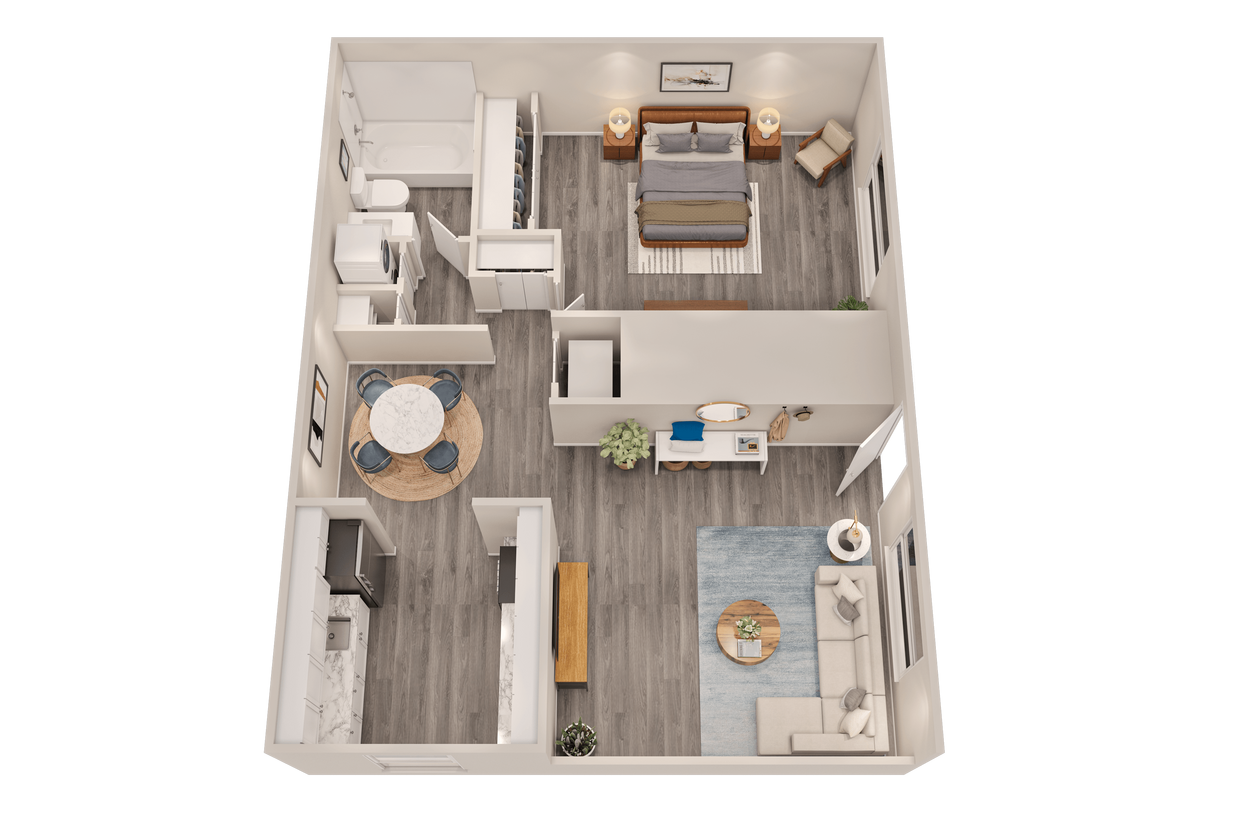 Floor Plan - Premium Renovated Evergreen