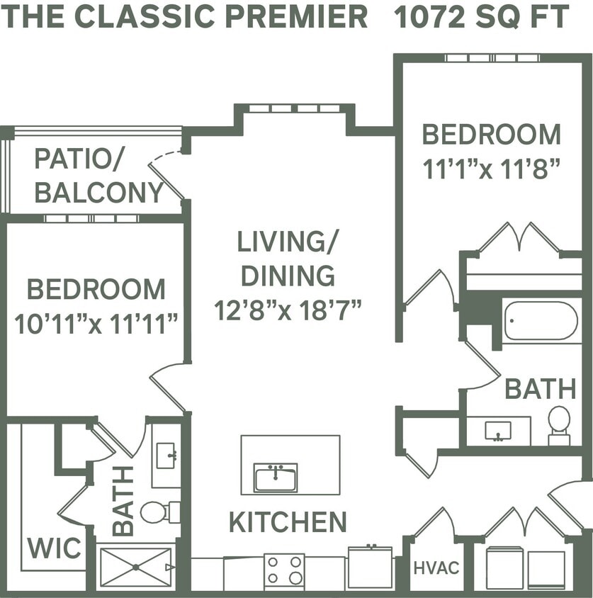 Floor Plan - Classic Premier B1B
