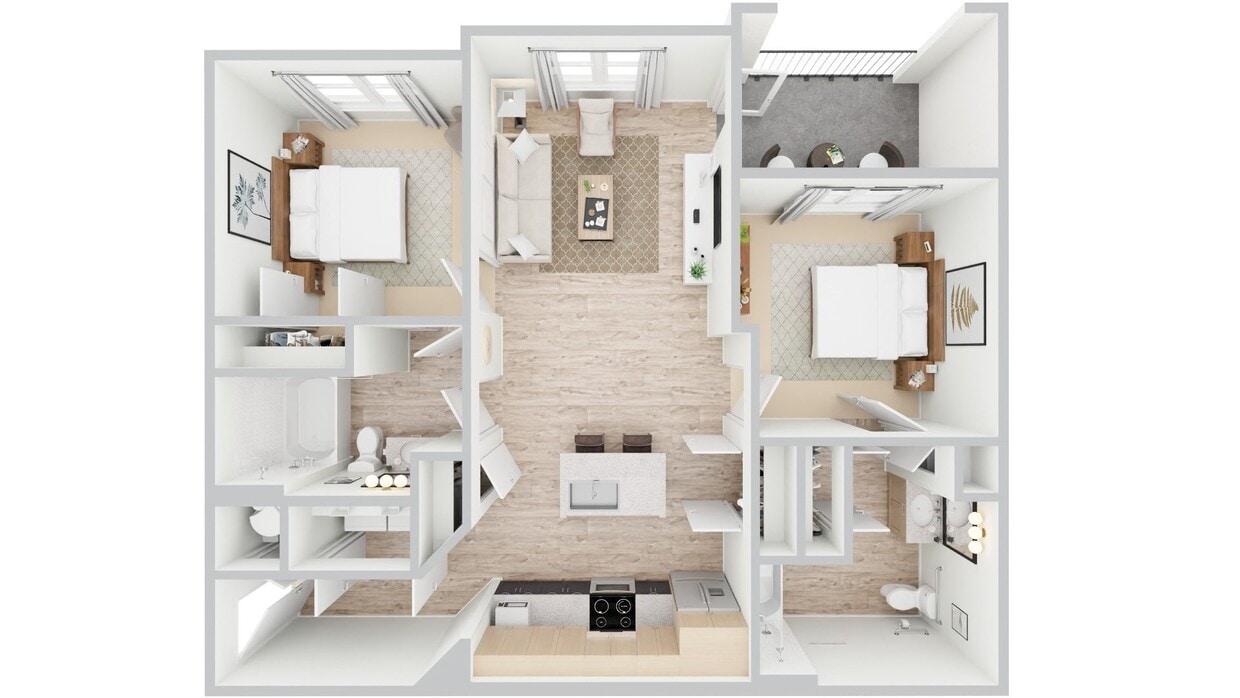 Floor Plan - Whispering Pines - B1