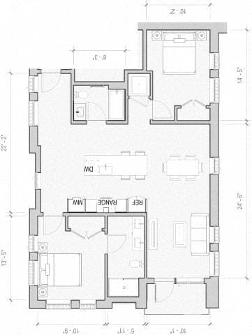 Floor Plan - Rowan