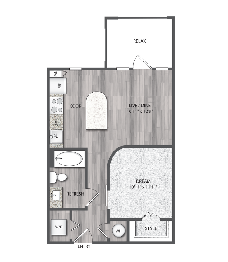 A2.3 floor plan Encore Montrose - A2.3