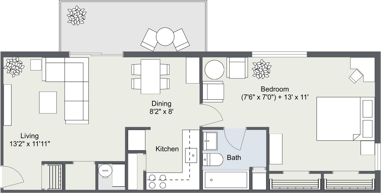 N1 Style 1 Bedroom Apartment - 1 bedroom apartment