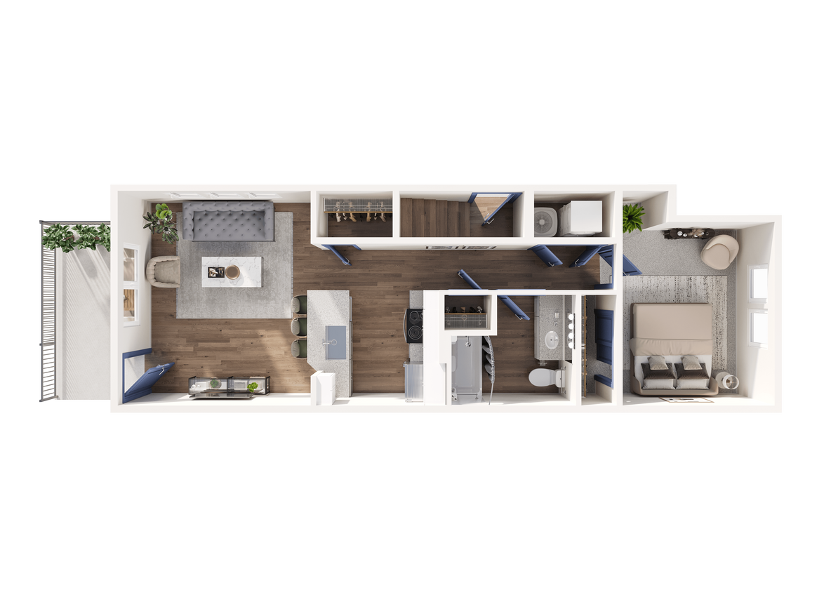 Floor Plan - A1, Pioneer