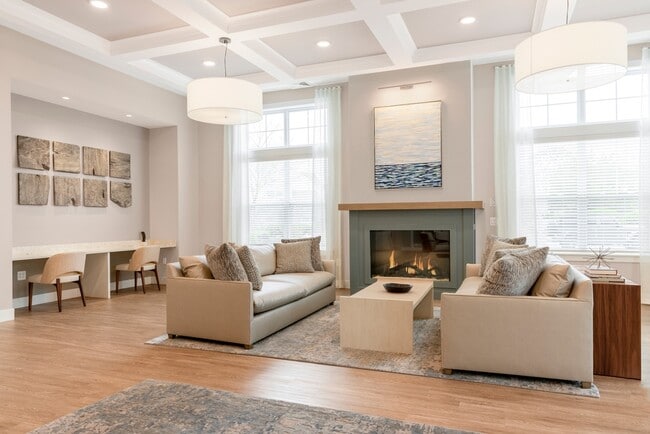 Clubhouse with Fireplace - Hamilton Greene