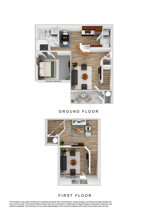 Floor Plan - 1x1Cp