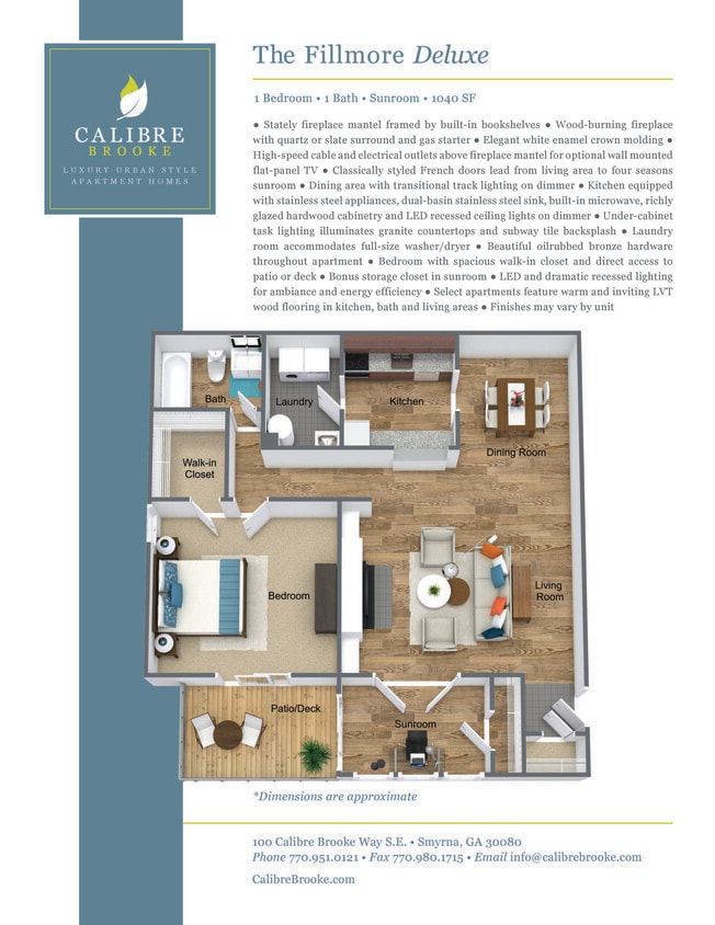 Floor Plan - Fillmore Deluxe