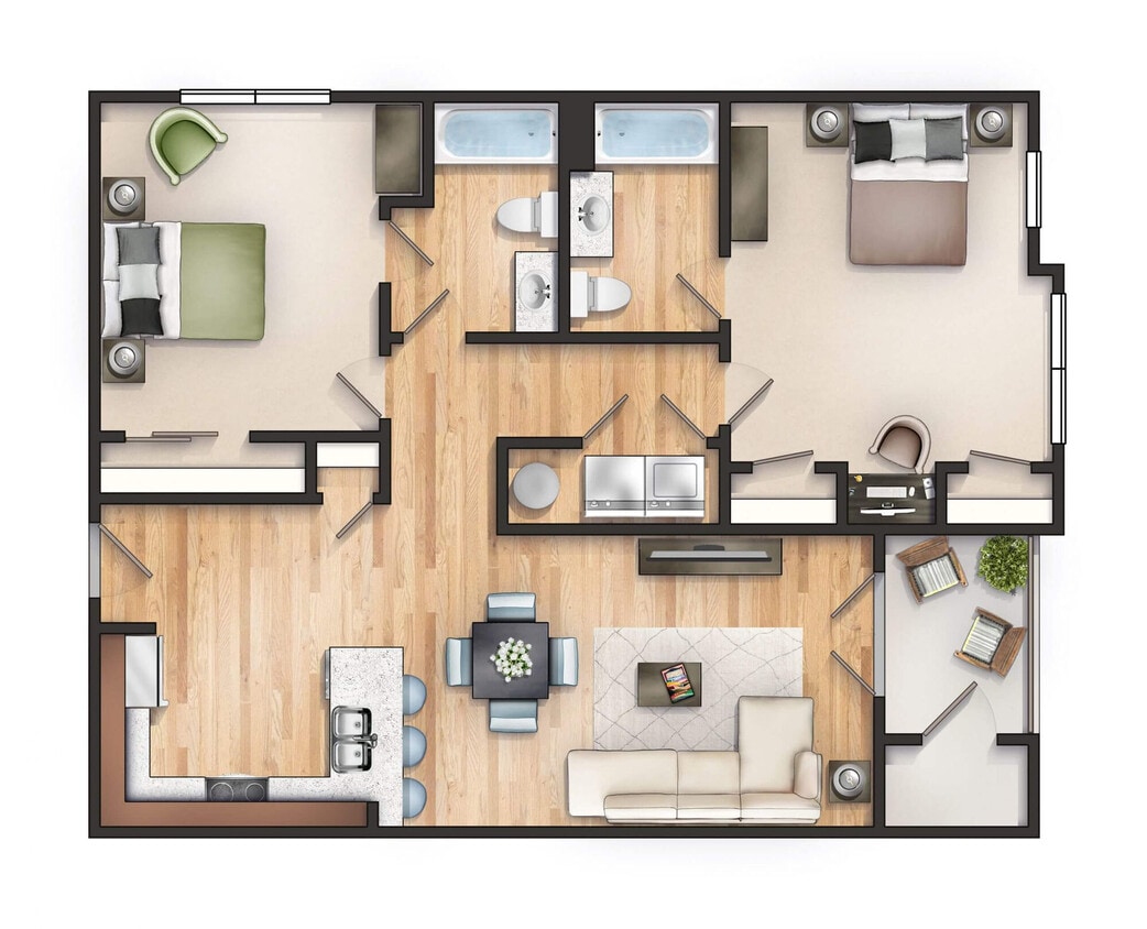 Floor Plan - The Elm