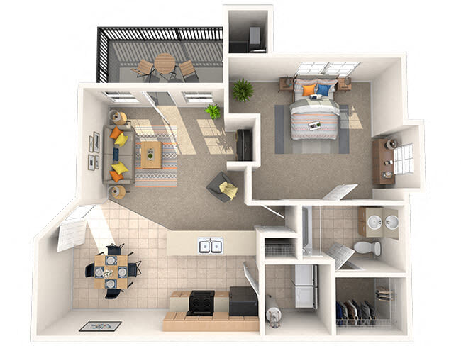 Floor Plan - Fawn Renovated