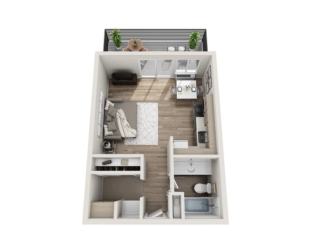 Floor Plan - Plan E1B
