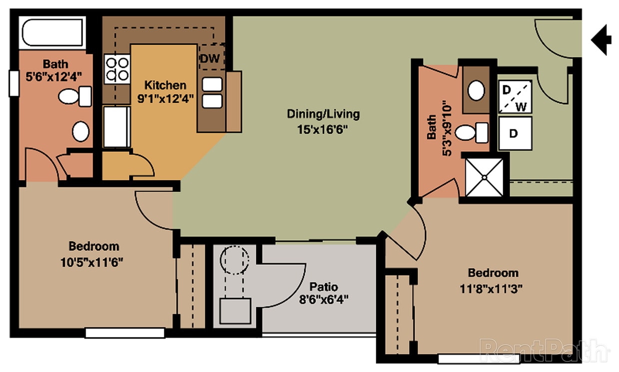 Floor Plan - The Glenora