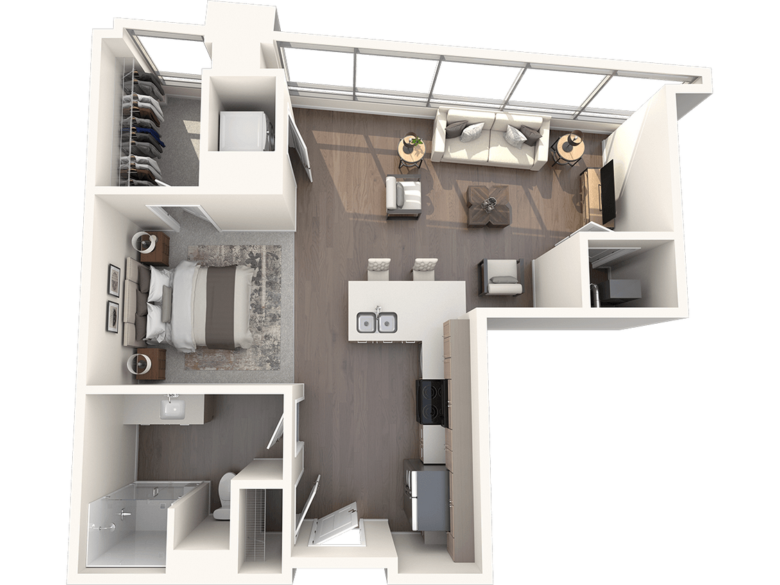 Floor Plan - Loft 211