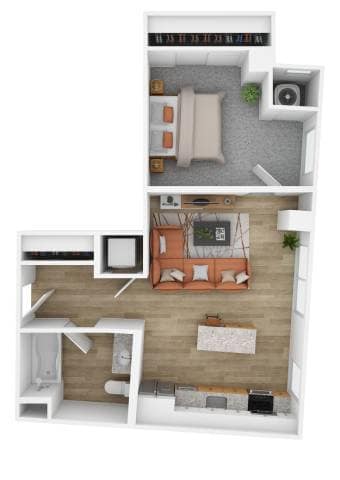 Floor Plan - Tulip (BLDG II)