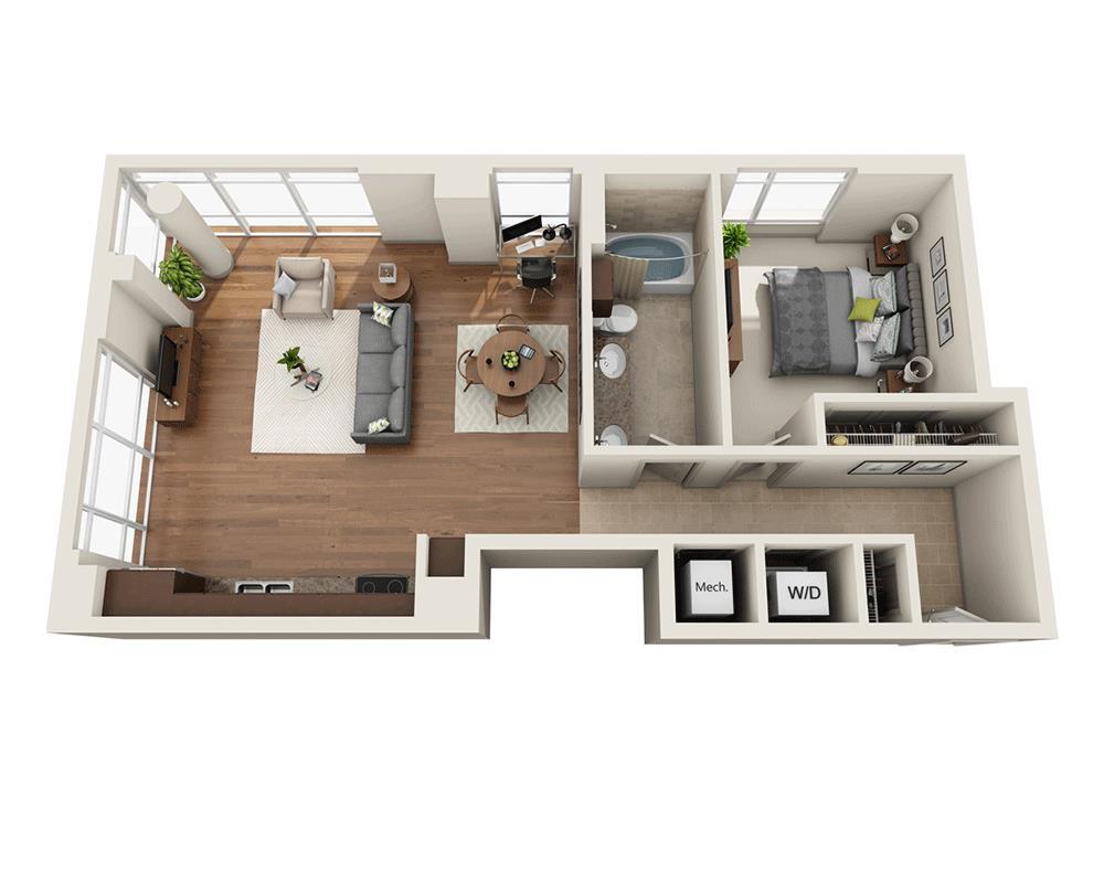 Floor Plan - Plan F (A1F)