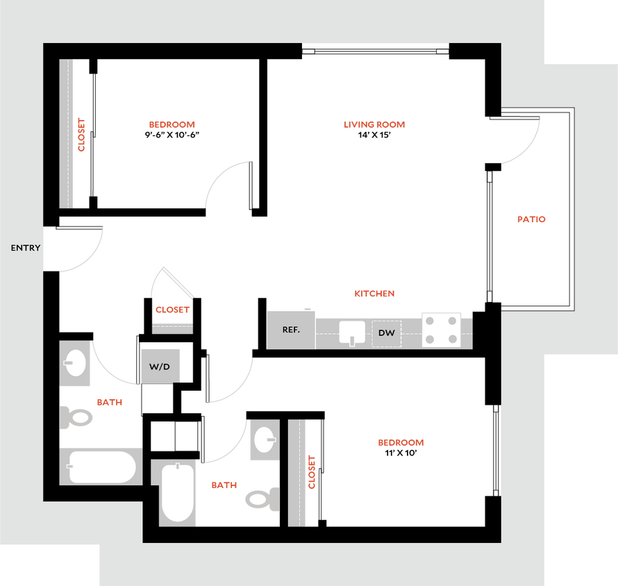Floor Plan - Plan 2H