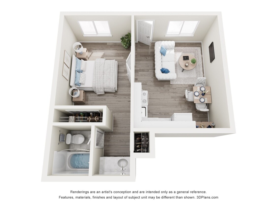 Floor Plan - The Glenmont - Renovated