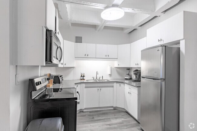 2BR, 1BA - 1,200SF Kitchen - The House at Phipps