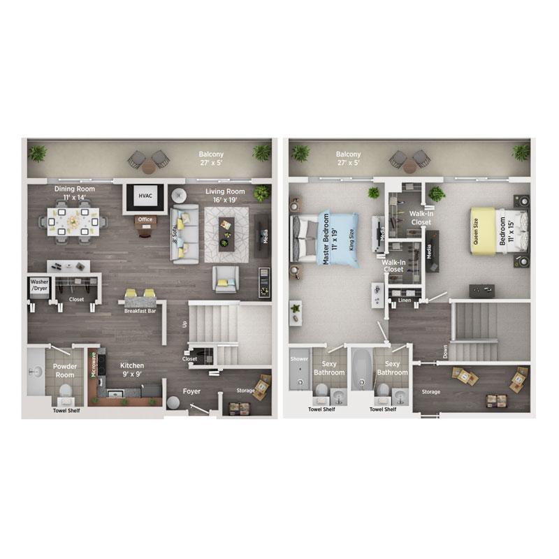 Floor Plan - C4PH - Penthouse