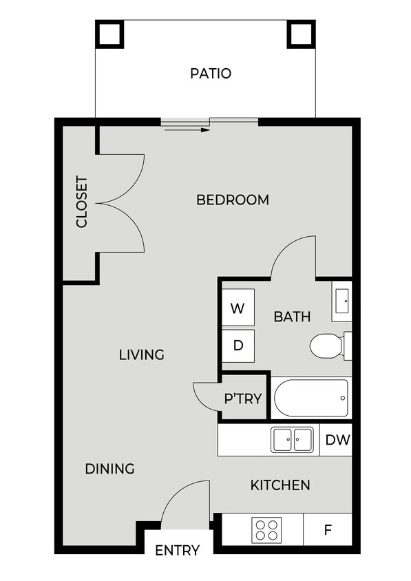 Floor Plan - Studio A2