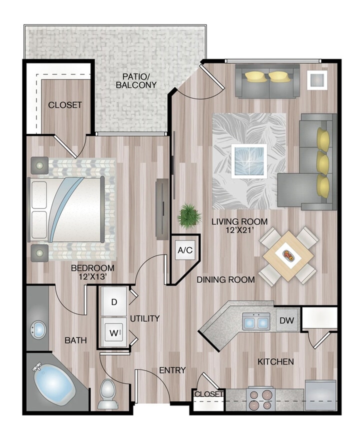 Floor Plan - The Augusta