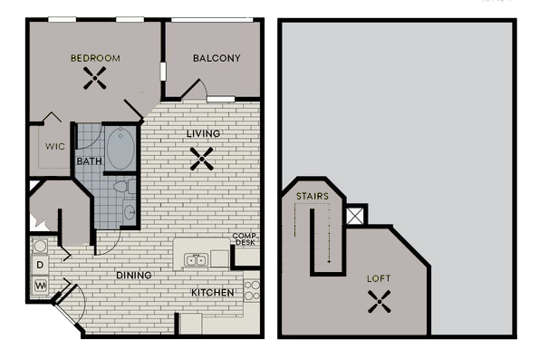 Floor Plan - A6 - The Montreal