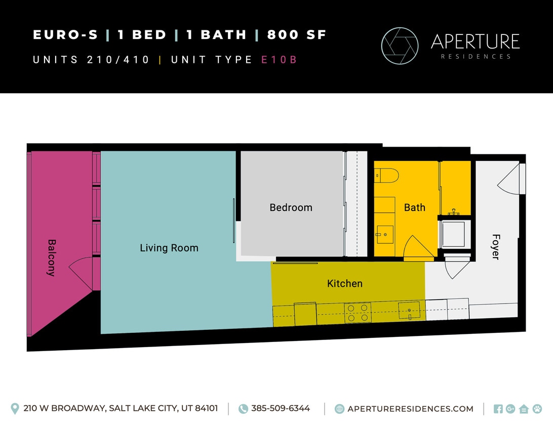 Units 210, 410 Aperture - Floor Plan Inserts - 1x1 Euro-S