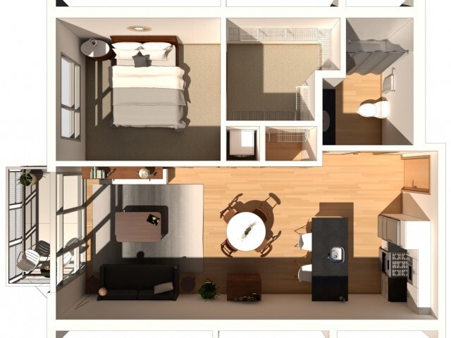 Bloom - 1 Bed / 1 Bath - 662 SF - Bloom