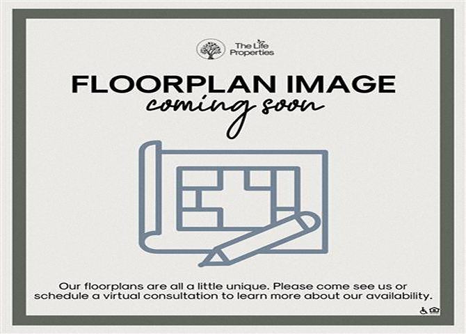 Floor Plan - 1 Bedroom 1 Bathroom D