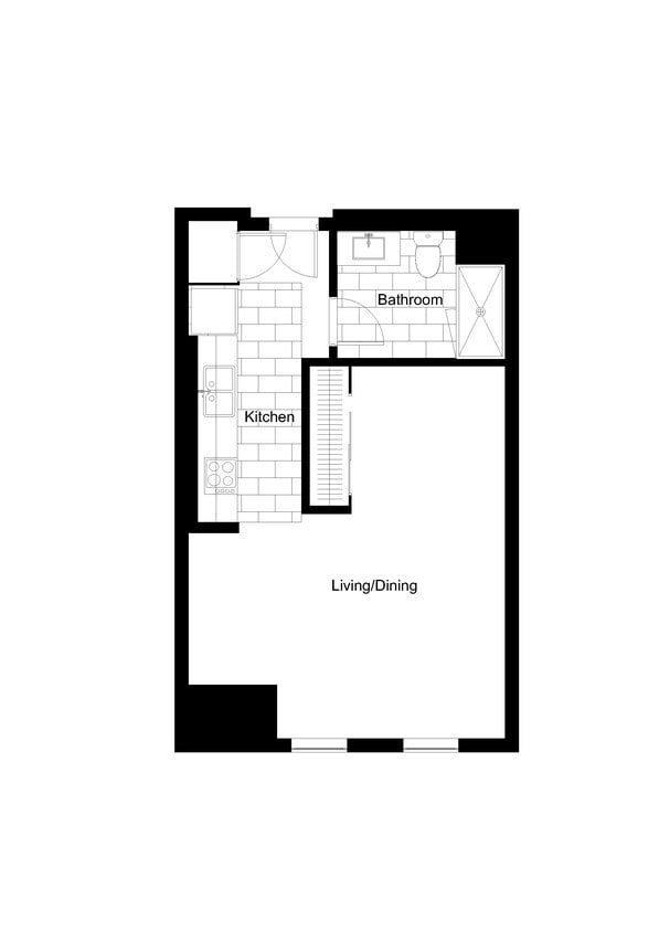 Floor Plan - Studio 