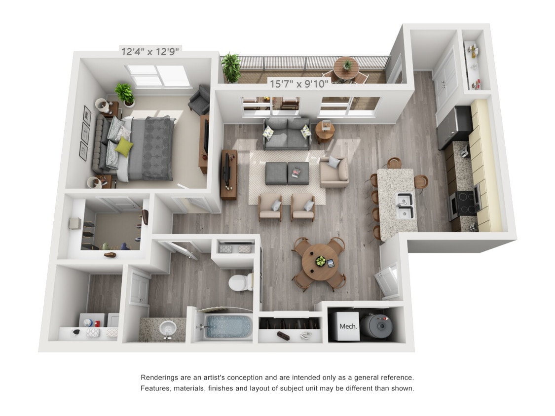 1 Bedroom (V2) - The Vivace