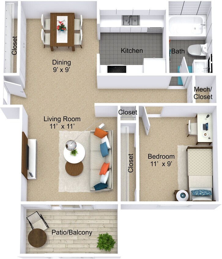 Floor Plan - The Cardinal - Premium