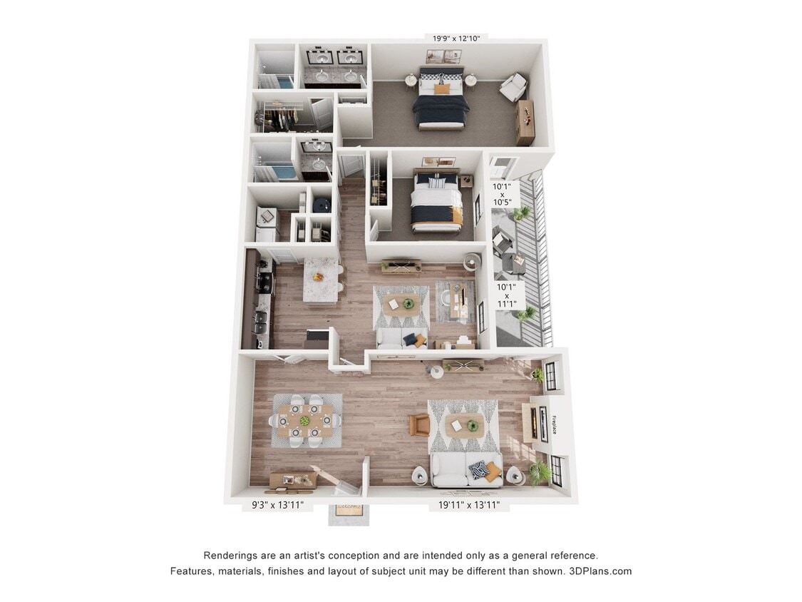 Floor Plan - The Marlowe