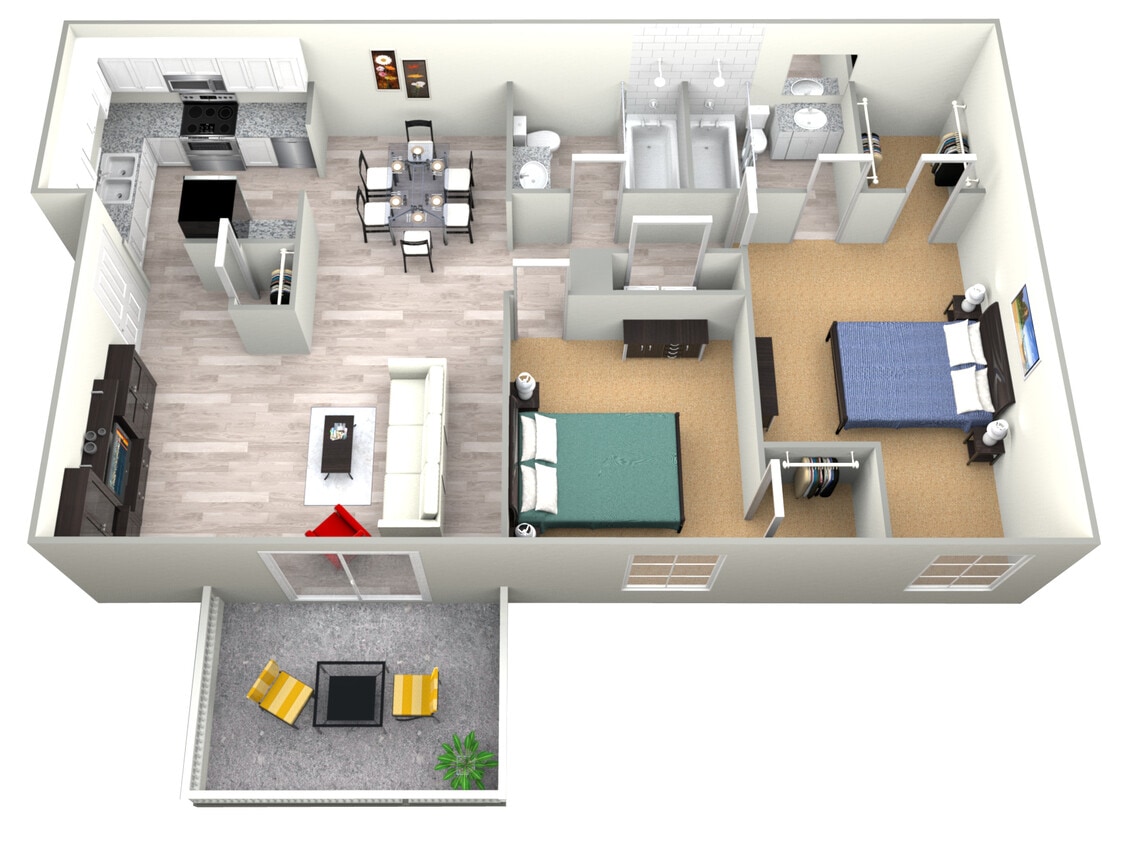 Floor Plan - Sunset
