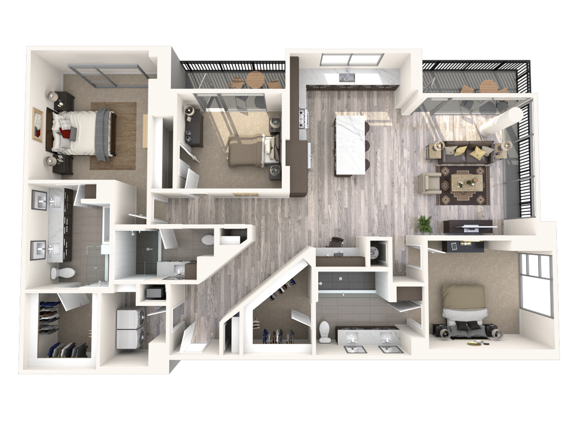 Floor Plan - C2A-ANSI