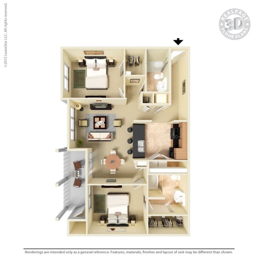 Floor Plan - Oasis + Garage