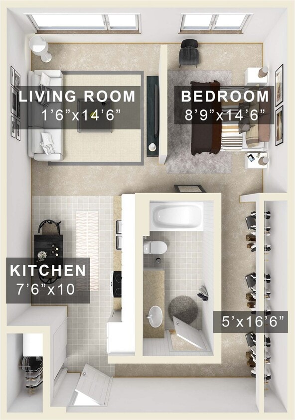 Floor Plan - Broadway