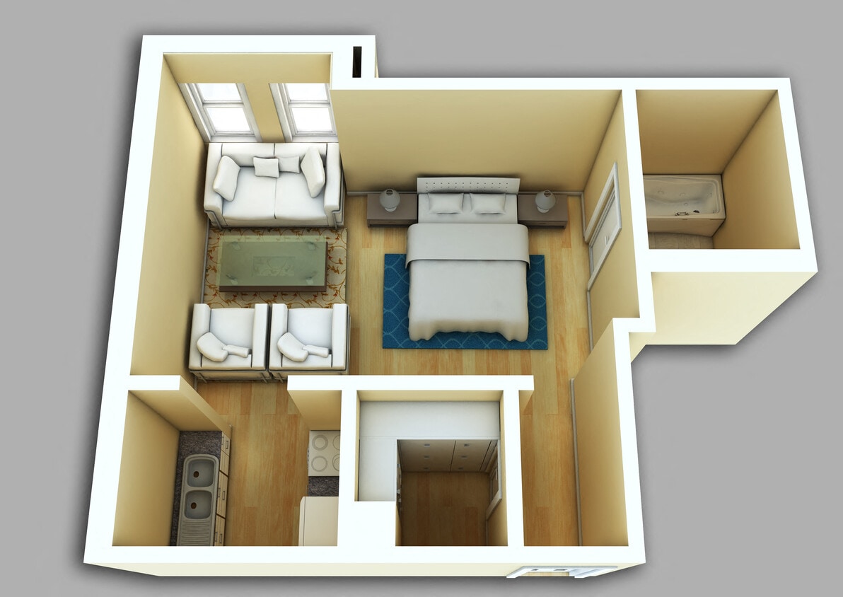 Floor Plan - Studio #810-910