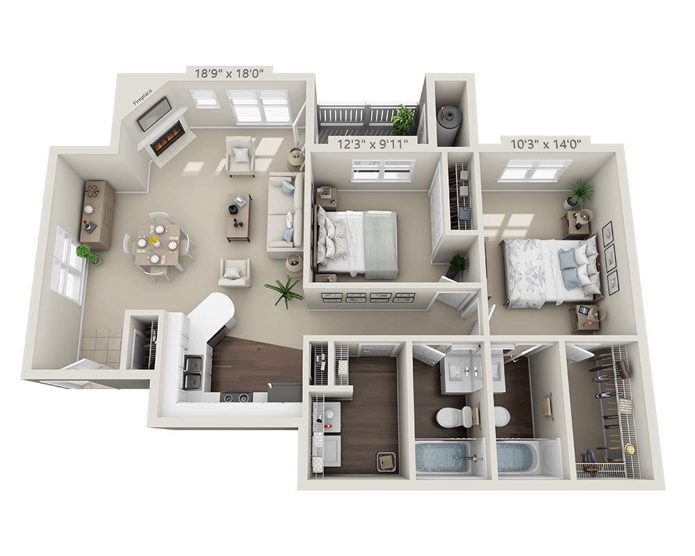 Floor Plan - Madrona 2